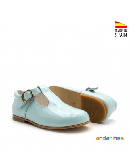 Zapato Niño Charol Hebilla