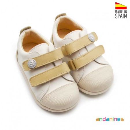Zapatillas Barefoot Beige Niño