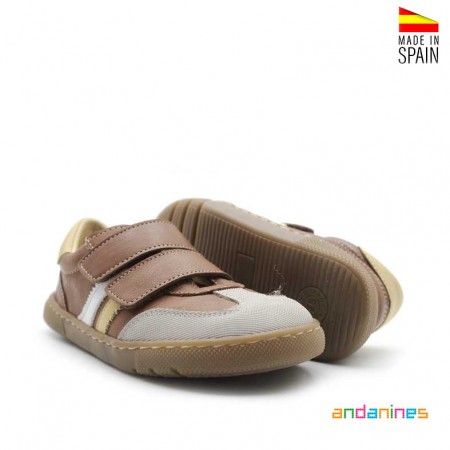 Bambas Niño Piel Natural