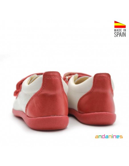 Zapatillas Niño Velcro Piel