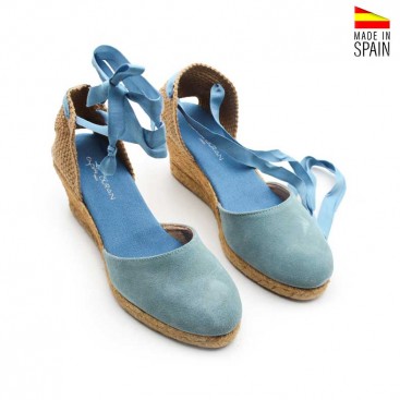 Alpargatas Mujer Azules