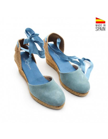 Alpargatas Mujer Azules