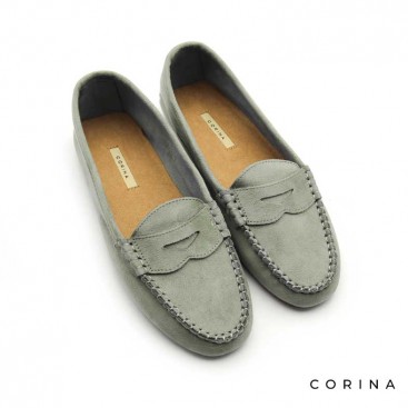 mocasin mujer verde​