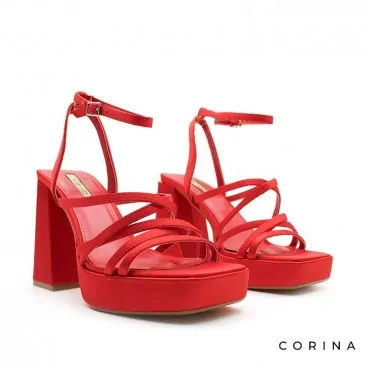 sandalias festival rojas