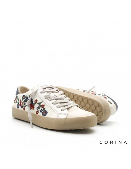 zapatillas bordados