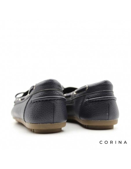 Zapatos planos azul marino mujer