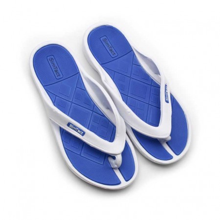 Chanclas dedo azules hombre
