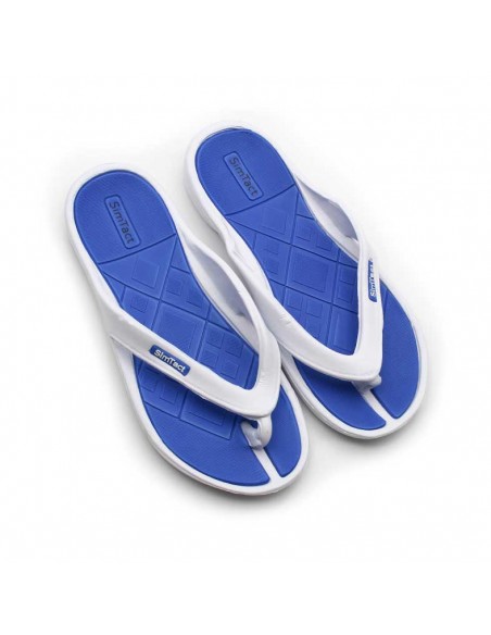 Chanclas dedo azules hombre
