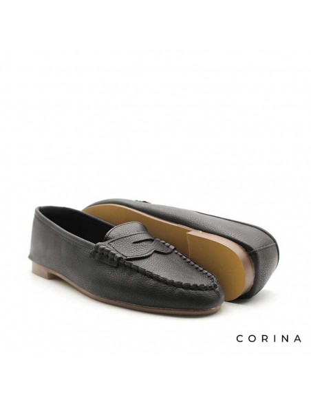mocasines corina negros