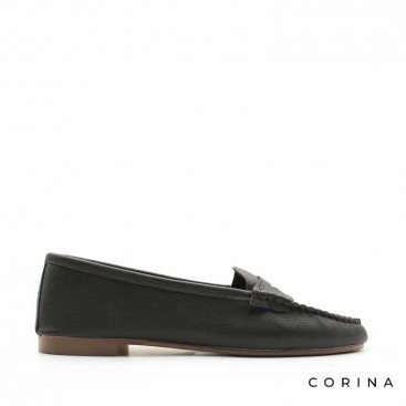 mocasines planos negros