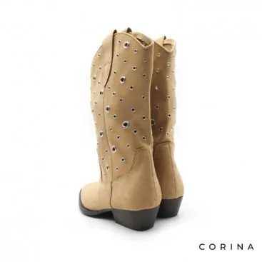 Bota camel Corina mujer