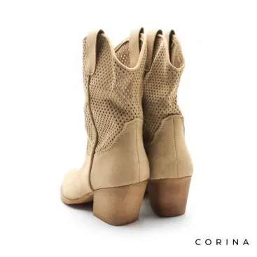 Botines primavera antelina mujer