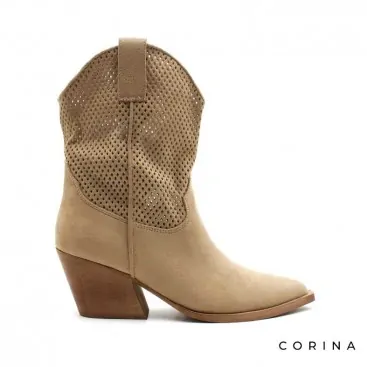 Botines cowboy calados