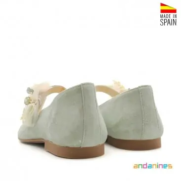 Merceditas Andanines ceremonia verde agua