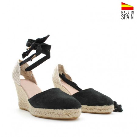 Alpargatas Negras para Mujer