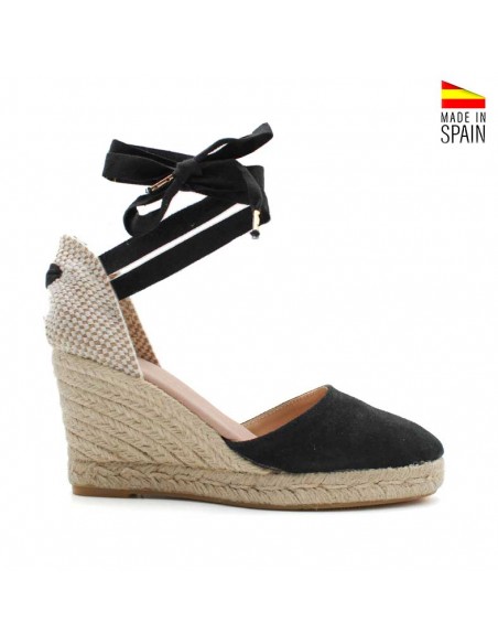 Alpargatas Negras Mujer