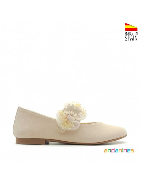 Merceditas beige Andanines