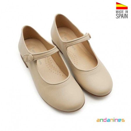 Merceditas lisas piel niña