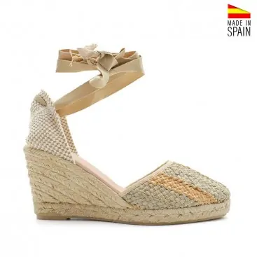 alpargatas mujer rafia
