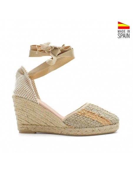 alpargatas mujer rafia