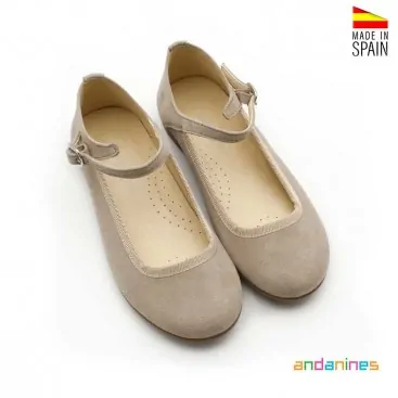 merceditas taupe ante