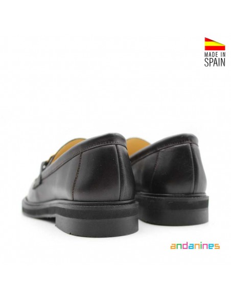Zapatos de piel negros para niña