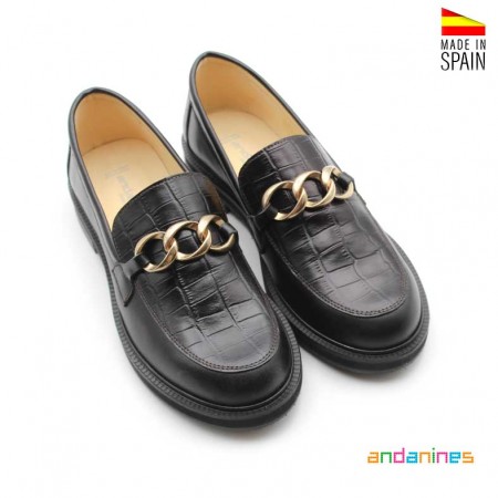 Mocasines niña plataforma