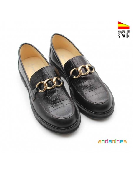 Mocasines niña plataforma