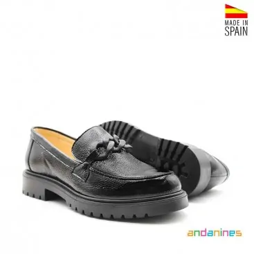 Zapatos niña negros modernos