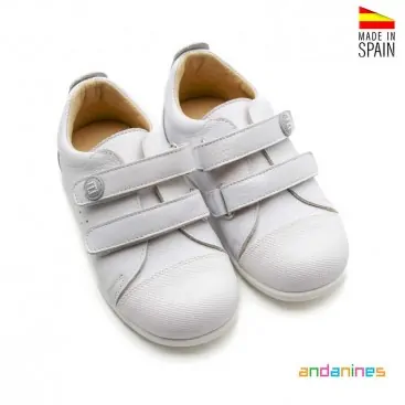 Zapatillas Blancas velcros