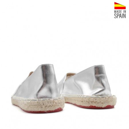 alpargatas esparto plata