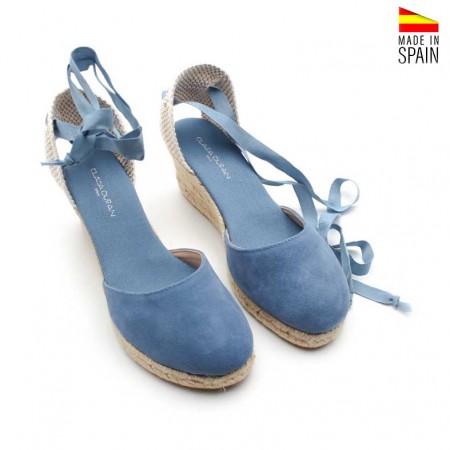 esparteñas azul piel