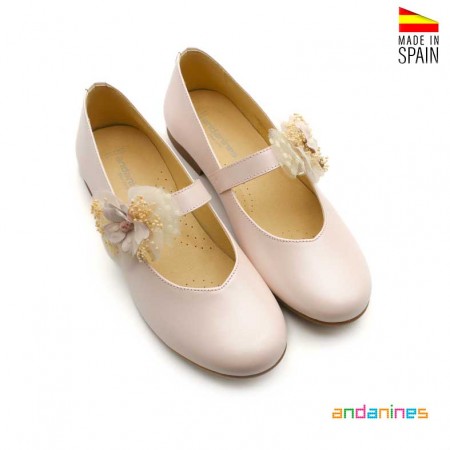 Zapatos Rosa Niña Ceremonia