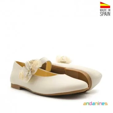 Zapatos Niña Comunión Velcro