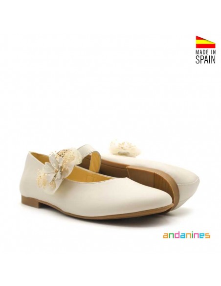 Zapatos Niña Comunión Velcro