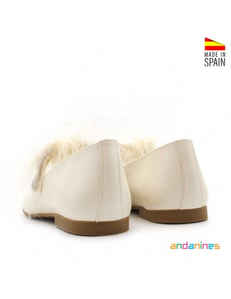 Zapatos Niña Beige Tul