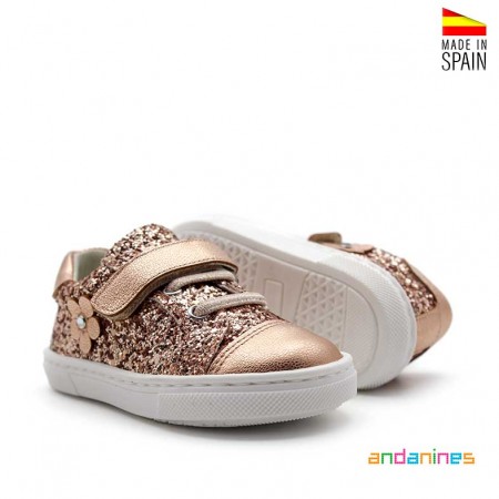 Zapatillas glitter niña