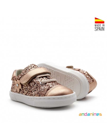 Zapatillas glitter niña