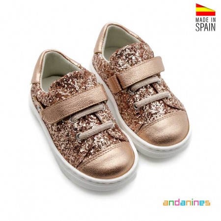 Deportivas con glitter