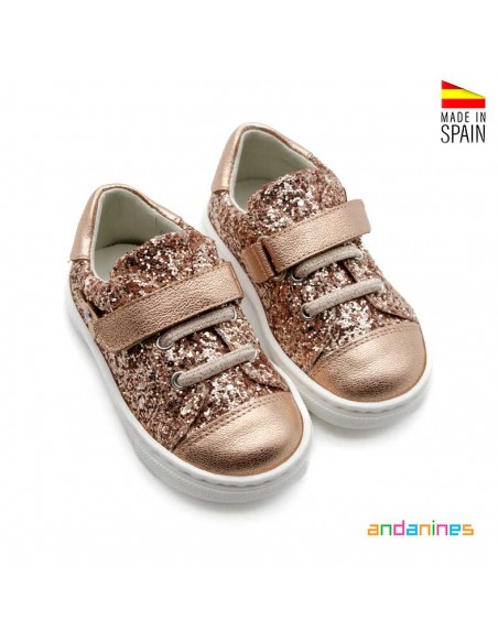 Deportivas con glitter