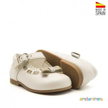 Merceditas elegantes piel niña