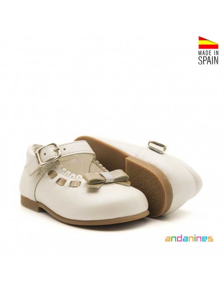 Merceditas elegantes piel niña