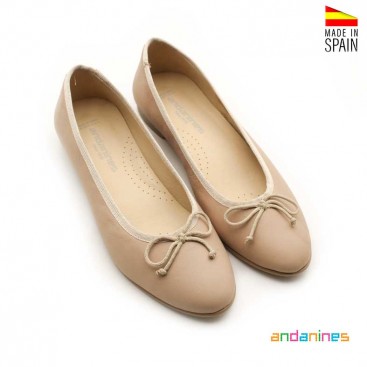 Zapatos taupe niña