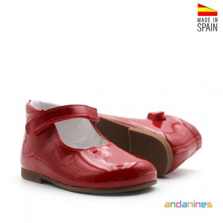 zapatos charol niñas andanines