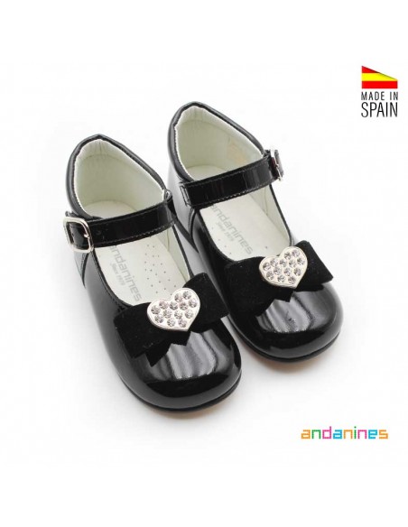 Zapatos de Vestir Niña Negros