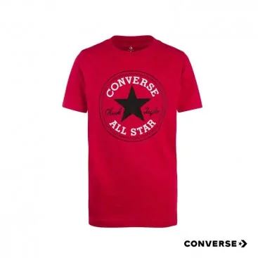Camiseta roja Converse niño
