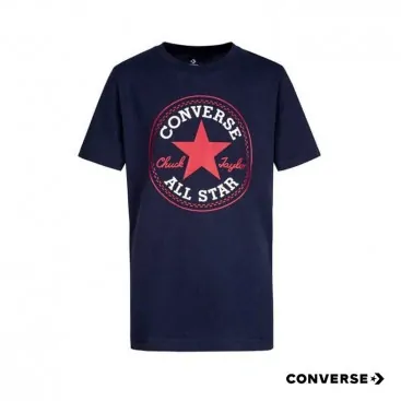 Camiseta azul Converse niño