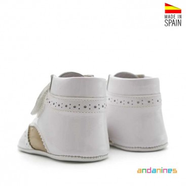 Botitas bebé piel charol