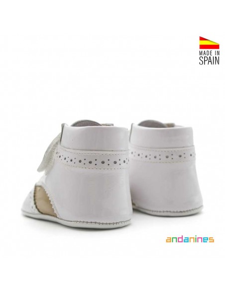 Botitas bebé piel charol