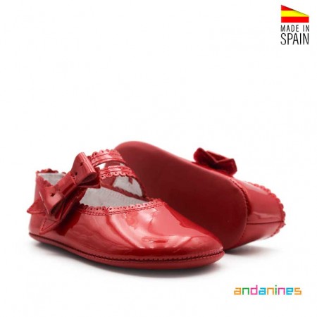 Calzado bebé piel charol